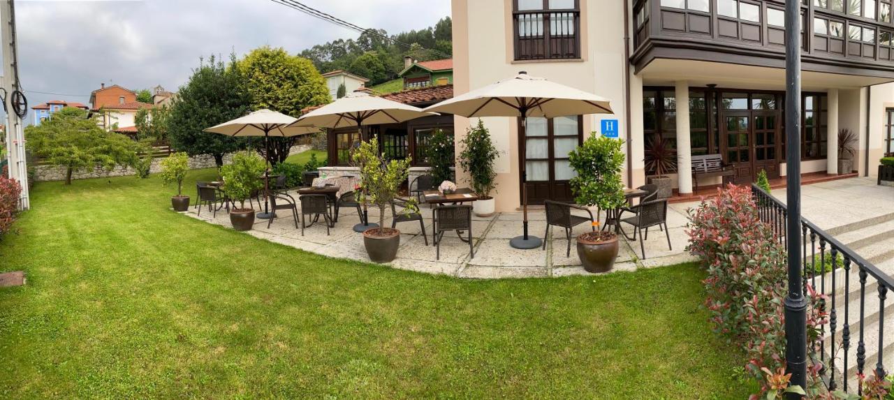 Hotel La Boriza Andrín Exteriör bild